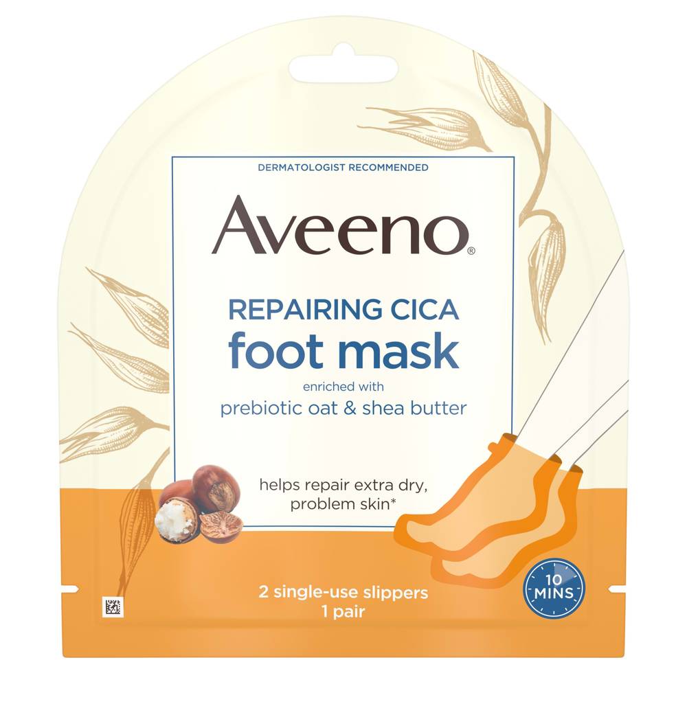 Aveeno Repairing Cica Foot Mask (1.8 oz)
