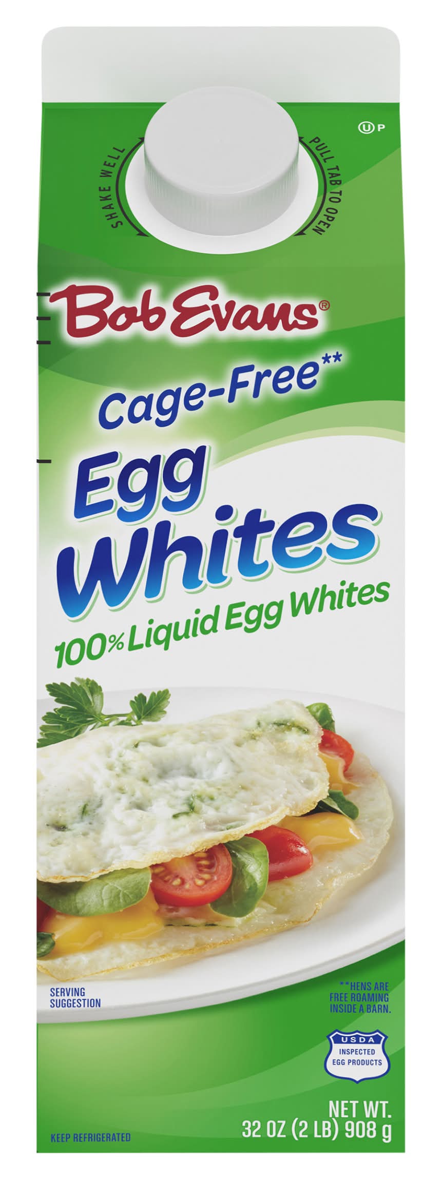Bob Evans Cage Free 100% Liquid Egg Whites (32 oz)