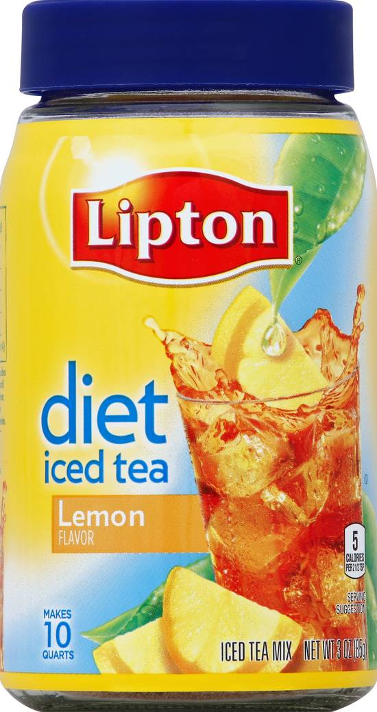 Lipton Diet Lemon Iced Tea Mix (3 oz)