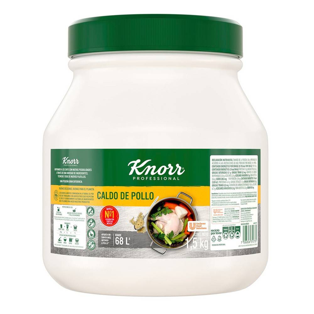 Knorr · Caldo de pollo en polvo (1,5 kg)