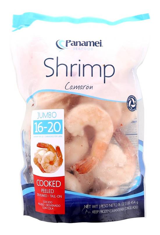 Panamei Jumbo Cooked Peeled Shrimp (16 oz)