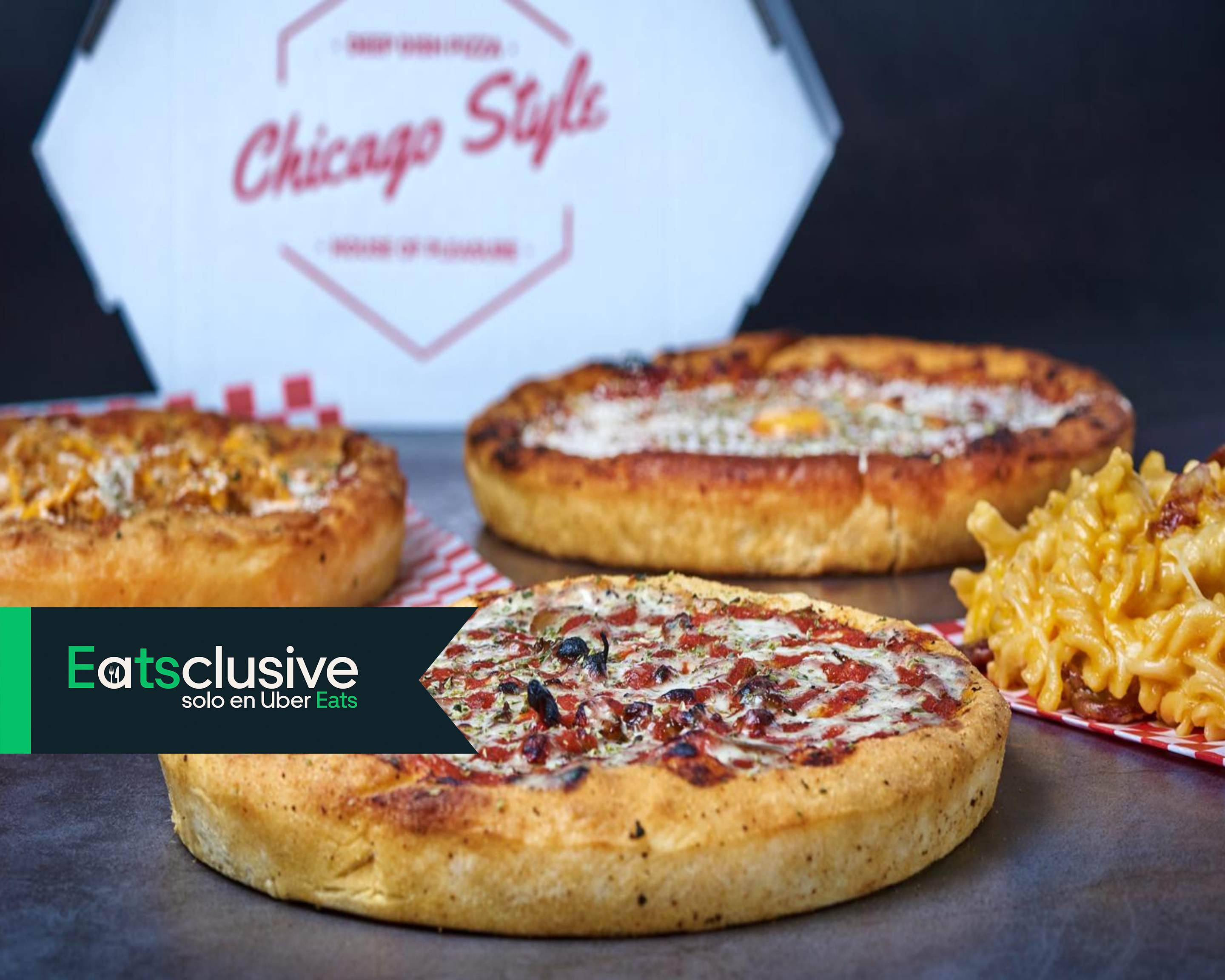 Chicago Style Pizza - Calle de Maudes Menu Delivery【Menu & Prices】Madrid |  Uber Eats