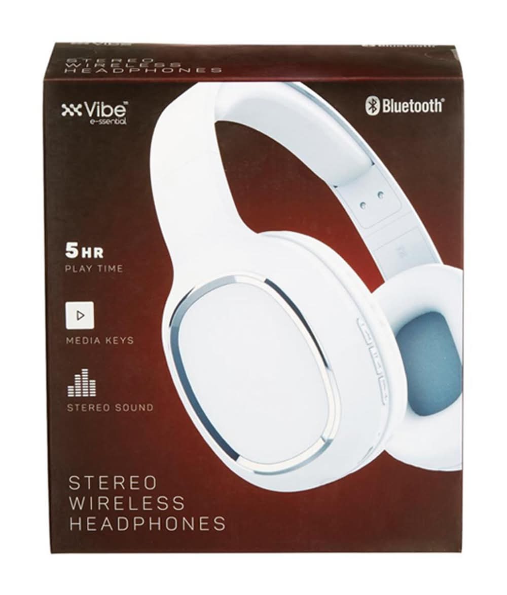 Vibe Bluetooth Stereo Wireless Headphones Assorted
