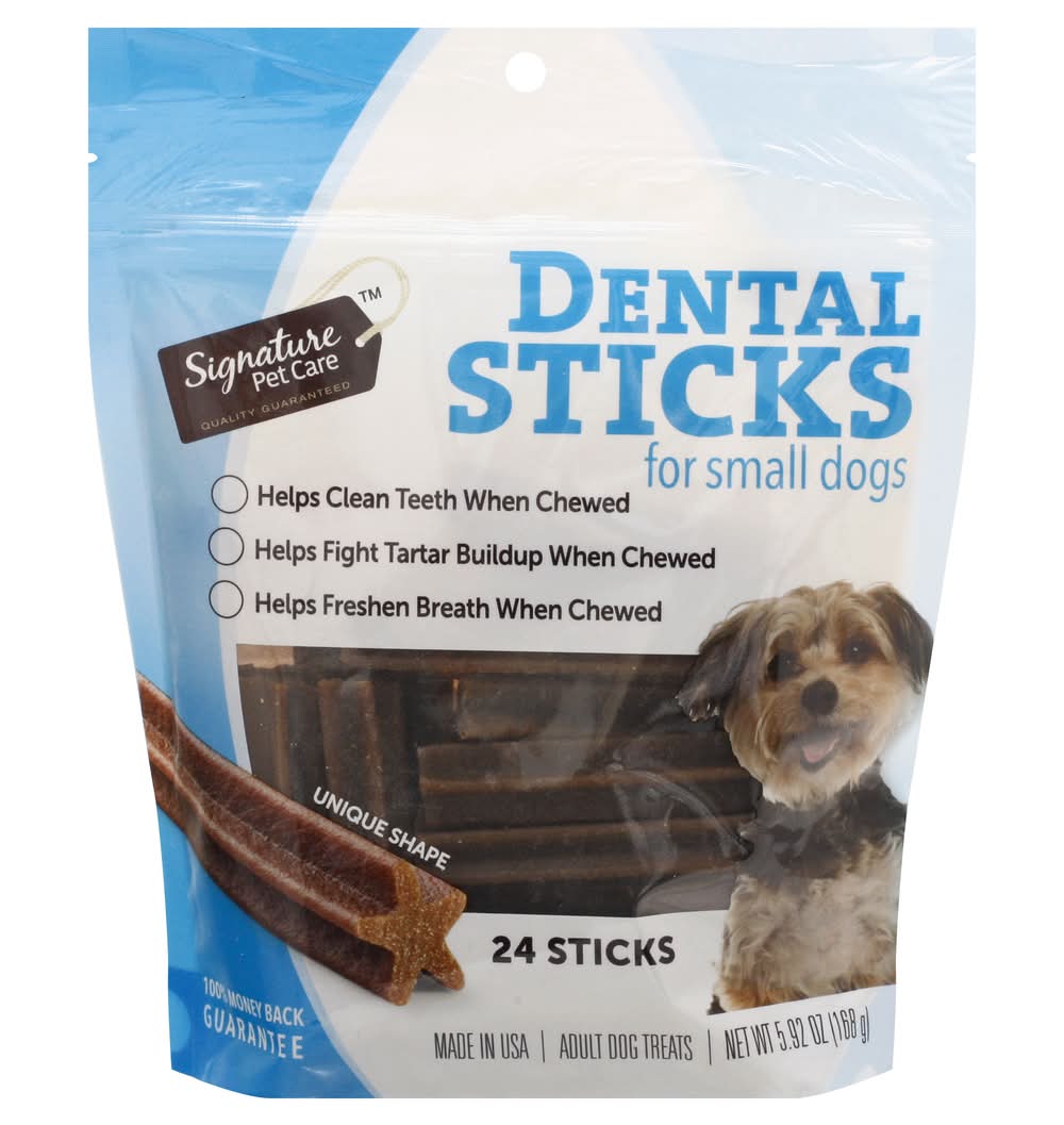 Signature Pet Care Small Dogs Dental Sticks (7.1 oz)