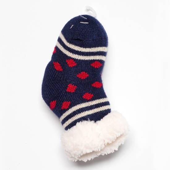 # Knit Socks Lindes W/Sherpa For Children (12-24 months)