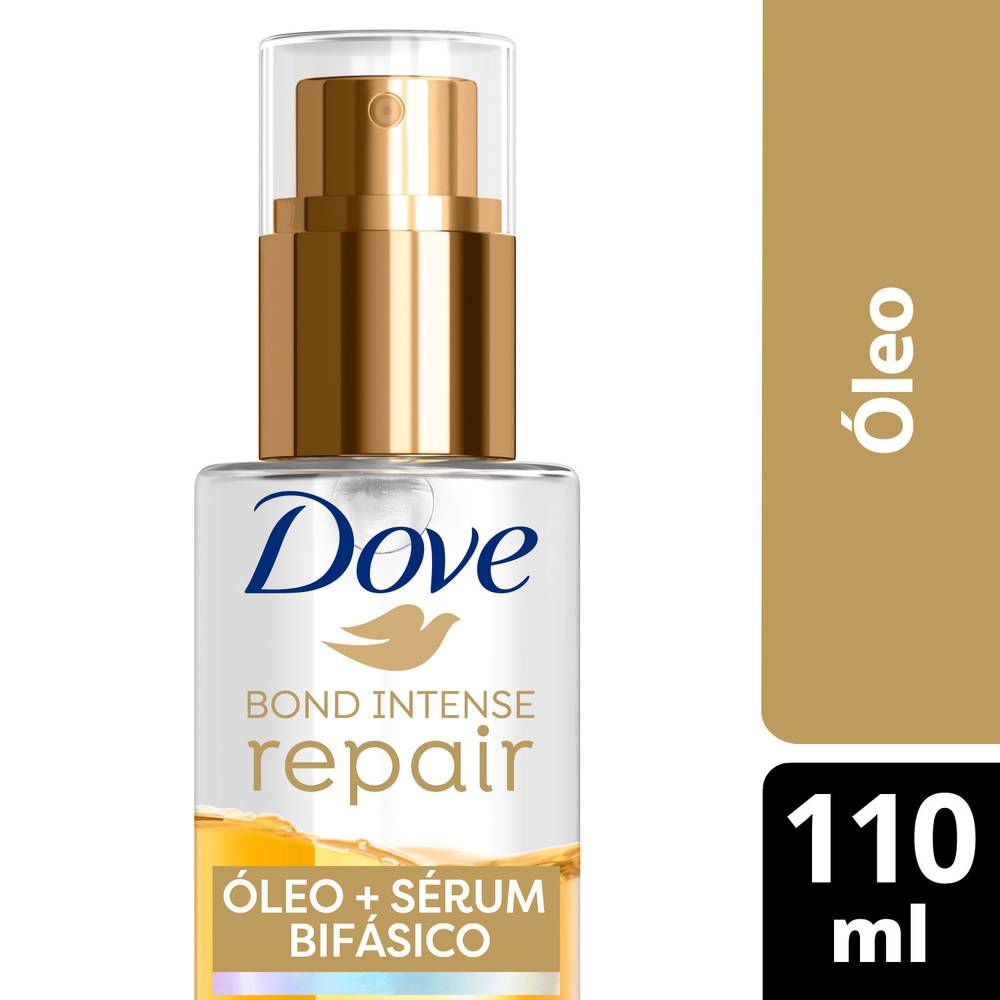 Dove · Óleo capilar bond intense repair bifásico (110 ml)