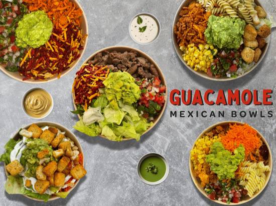 Guacamole Mexican Bowls