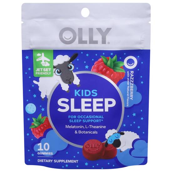 Olly Kids Sleep 10 Gummies- Razzzberry