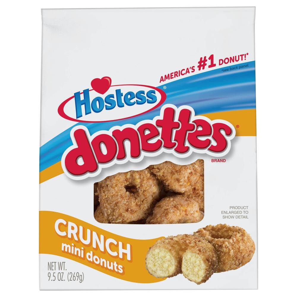 Hostess Donettes Crunch Mini Donuts (9.5 oz)