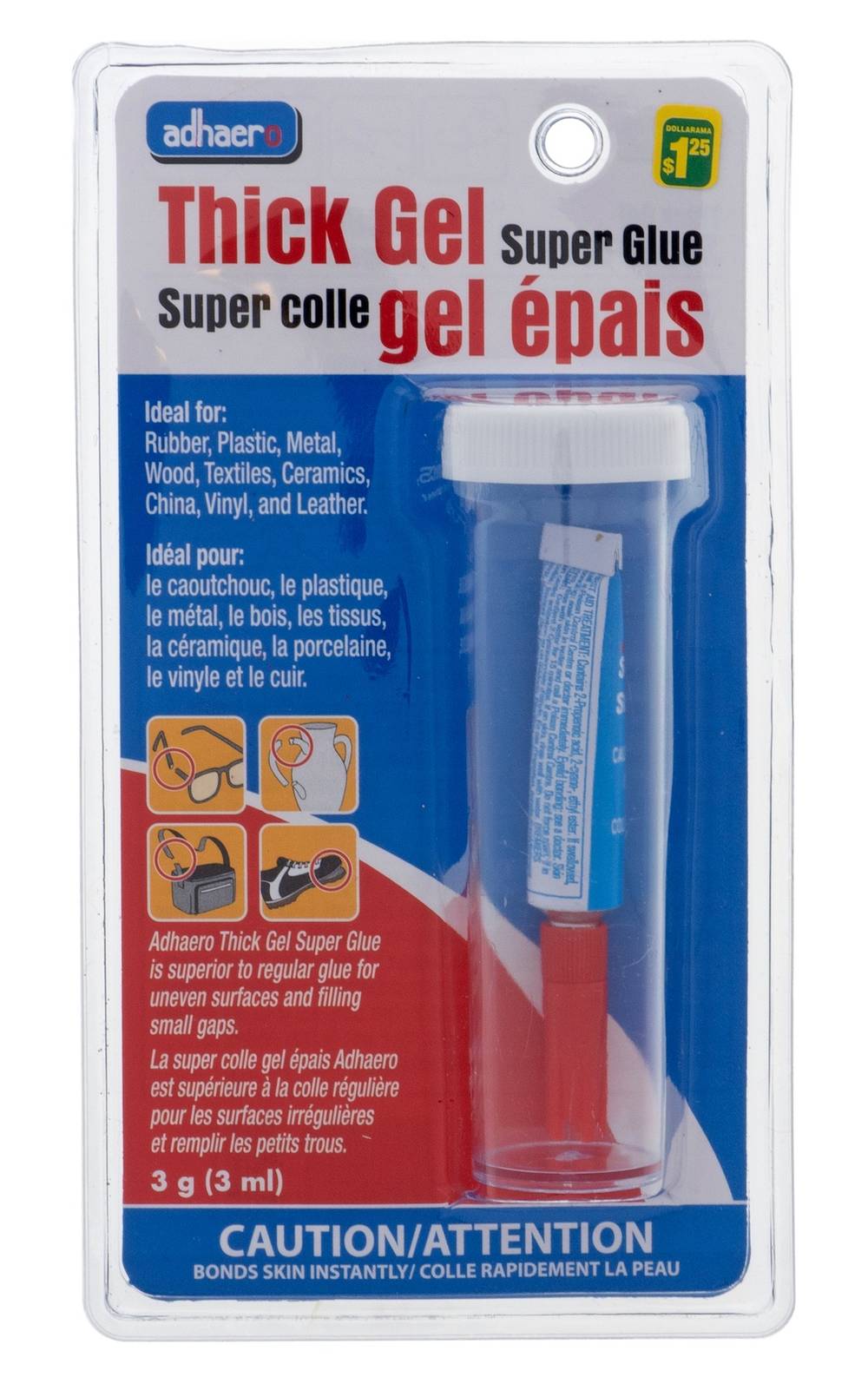 Adhero super colle gel épais