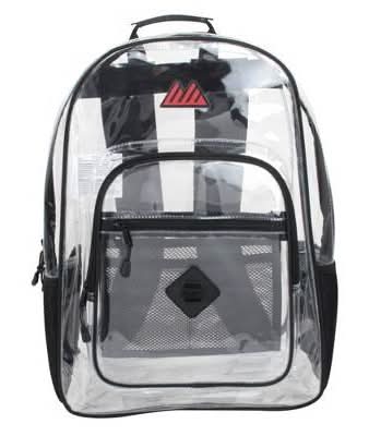 Trailmaker Deluxe Backpack- Clear