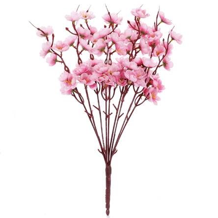 Ramo Ciruelo x9 40cm - Rosa