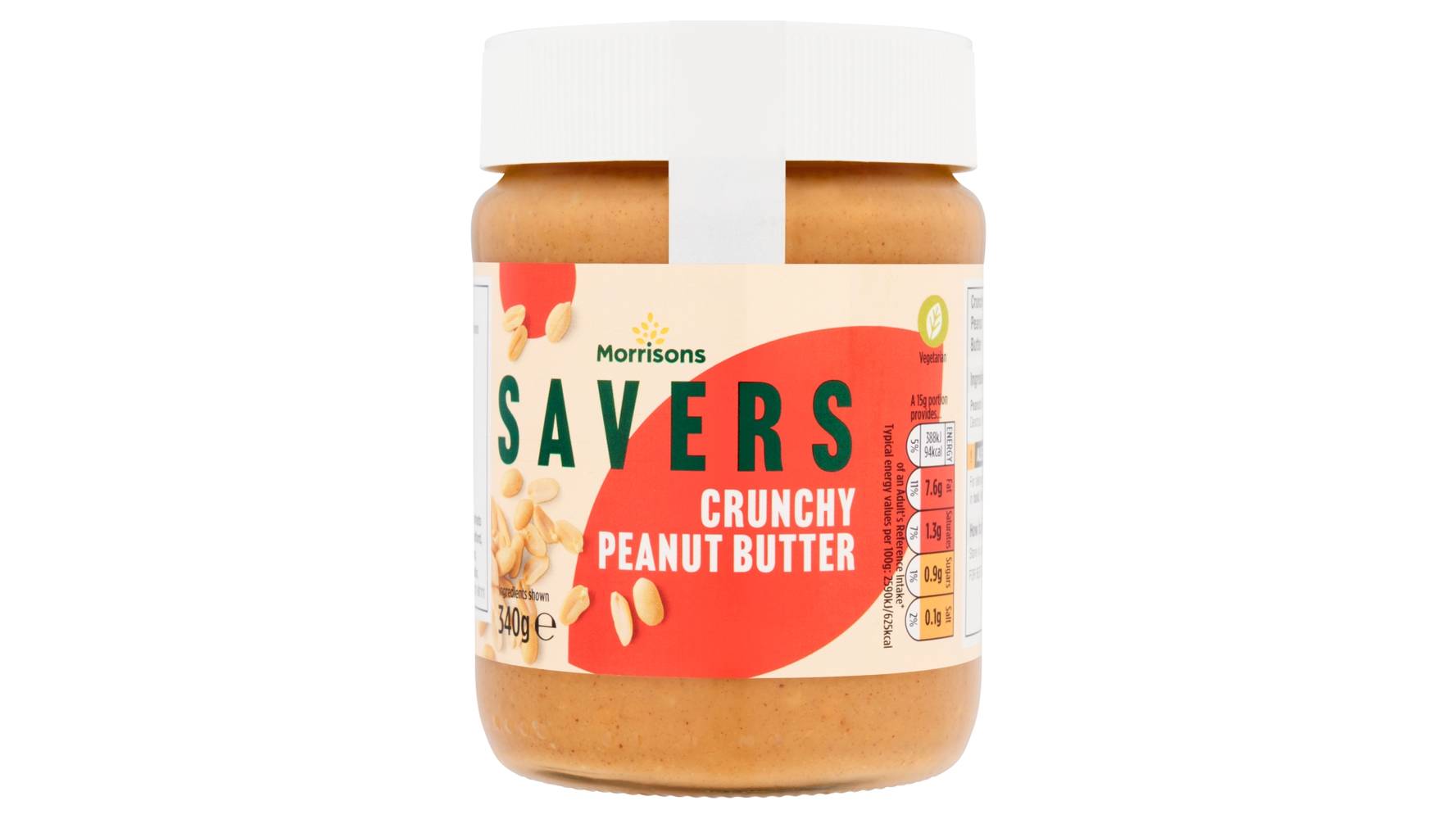 Morrisons Savers Crunchy Peanut Butter