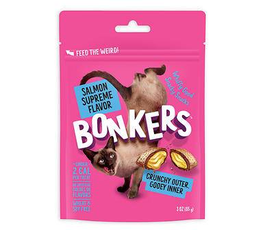 Bonkers Crunchy Cat Treats (salmon supreme)