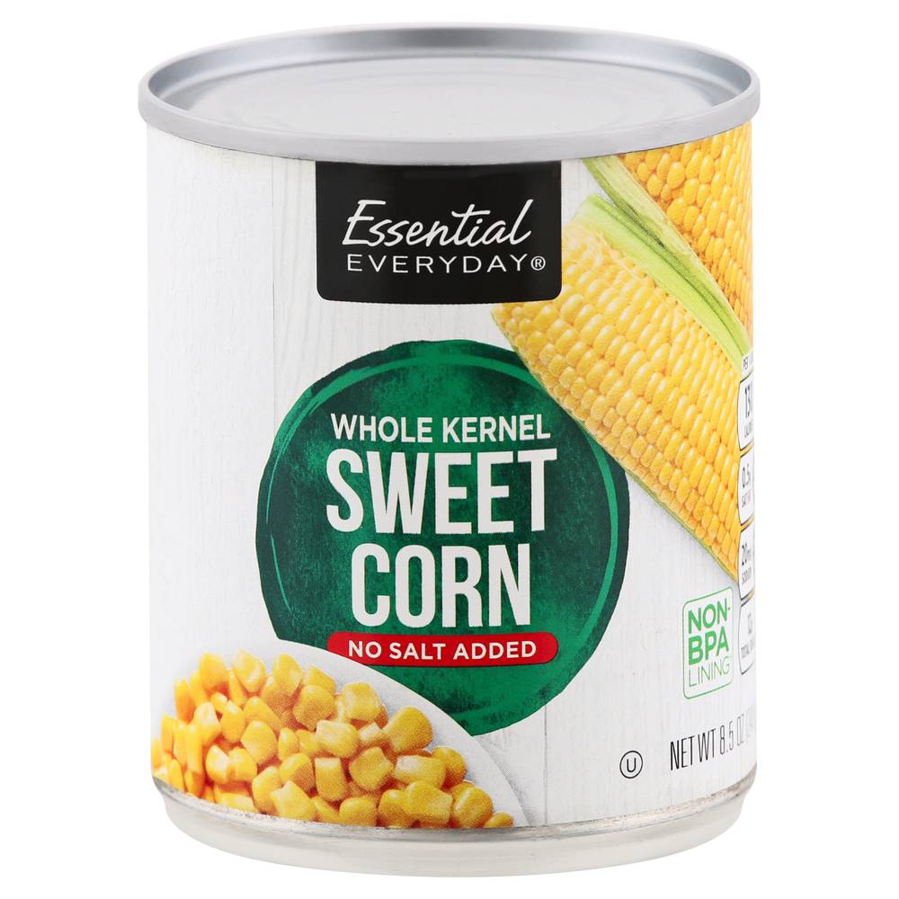 Essential Everyday Whole Kernel No Salt Added Sweet Corn