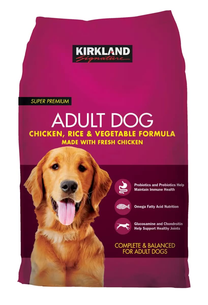 カークランドシグネチャー成犬用ﾄﾞﾗｲ ﾁｷﾝ/ﾗｲｽ/ﾍﾞｼﾞﾀﾌﾞﾙﾄﾞｯｸﾞﾌｰﾄﾞ 