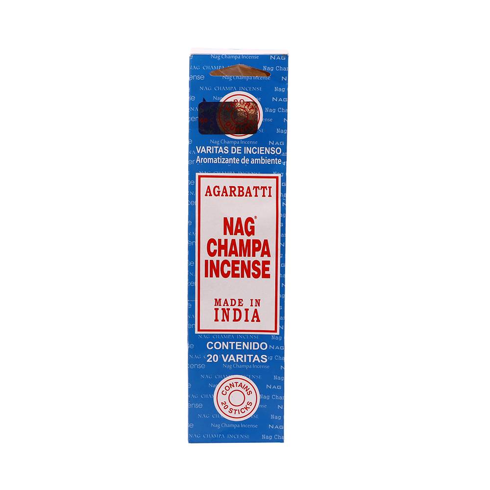 Nag champa incense incienso en varitas (1 paquete)