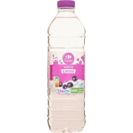 Carrefour Classic' - Eau aromatisée (1.5 L) (cassis)