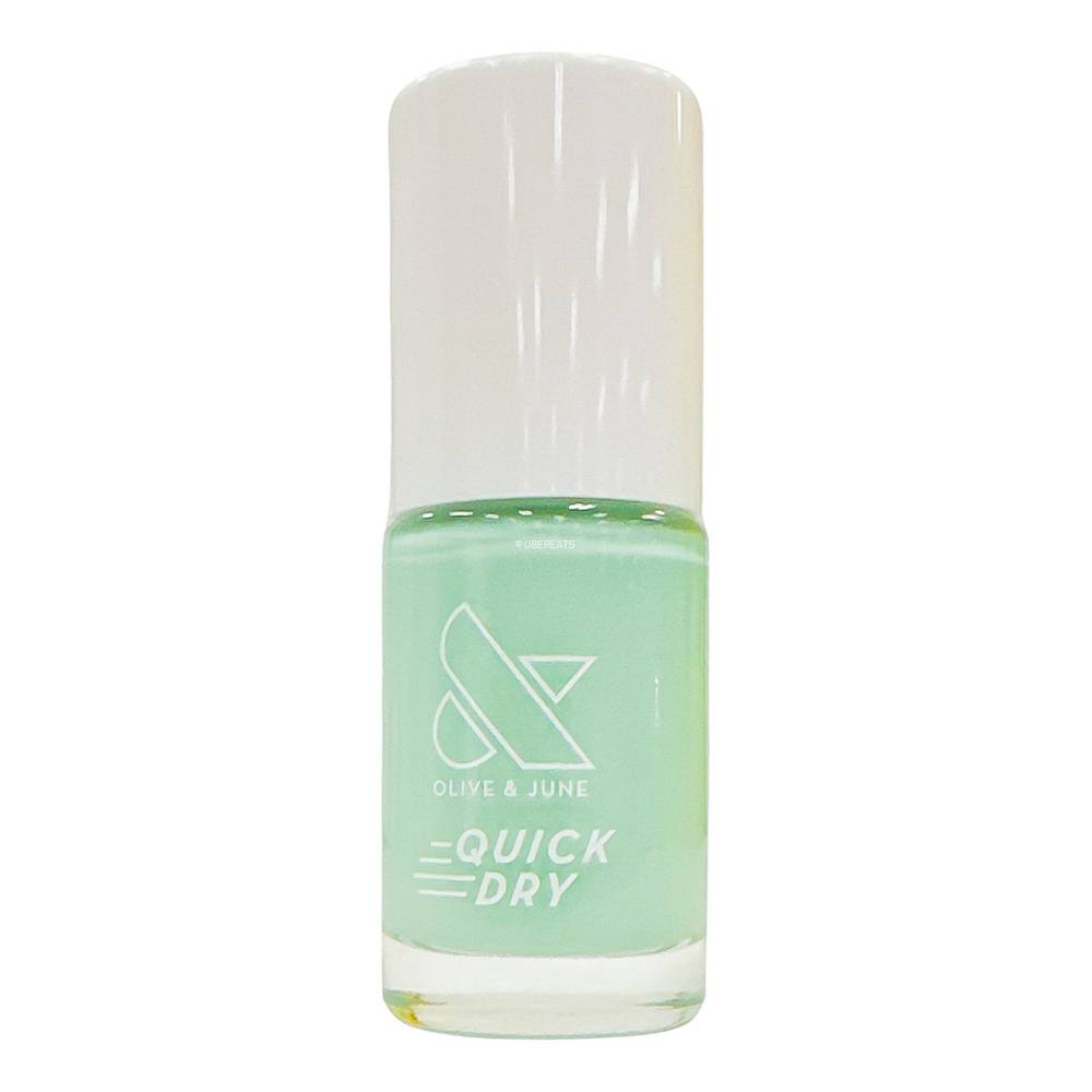 Olive & June Quick Dry Nail Polish (minty )