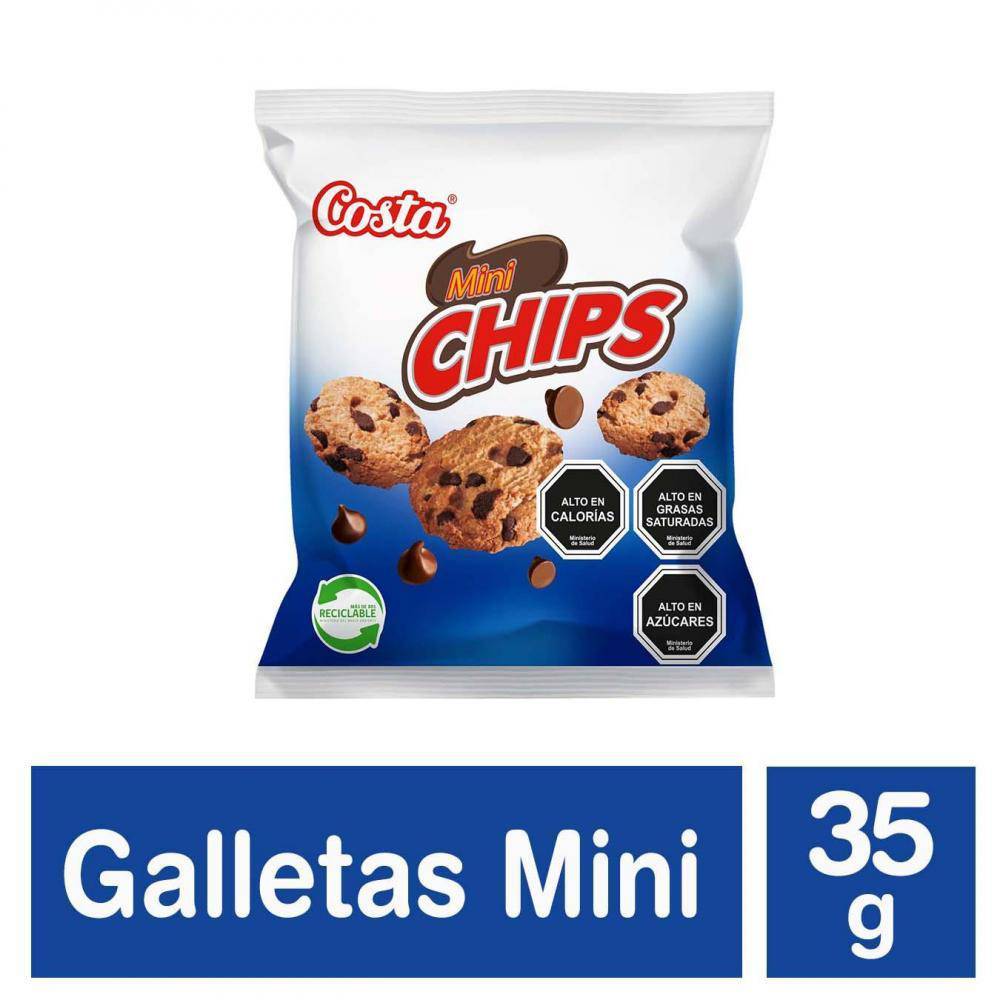 Costa · Galleta mini chips choc (35 g)