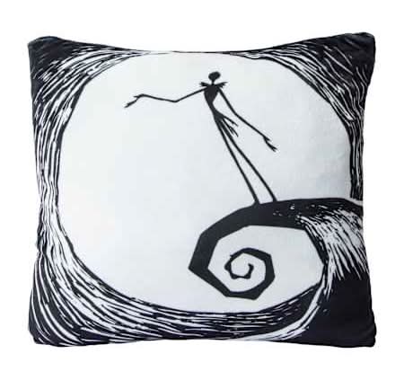 Disney Tim Burton's The Nightmare Before Christmas Squishy Pillow 14inx14in Spiral Hill