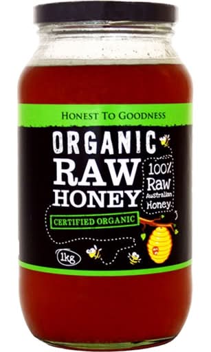 Honest To Goodness Organic Raw Honey 1kg