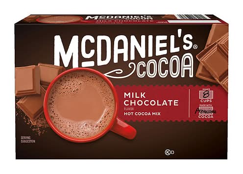 McDaniel's Hot Cocoa Mix, Milk Chocolate (8 oz, 8 ct)