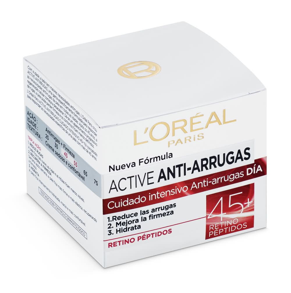 Crema Intensiva De Día Antiarrugas L'Oréal Frasco 50 Ml