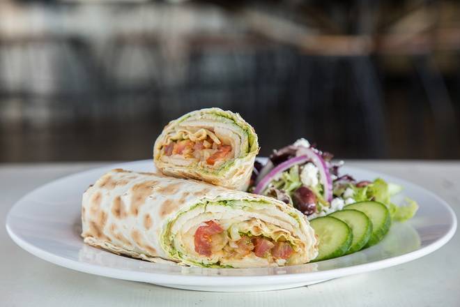 Turkey Pesto Lavash Wrap