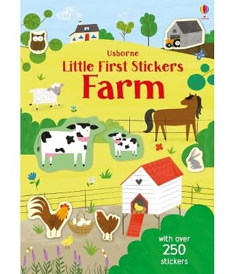 Little First Stickers Farm - by  Jessica Greenwell (Paperback)