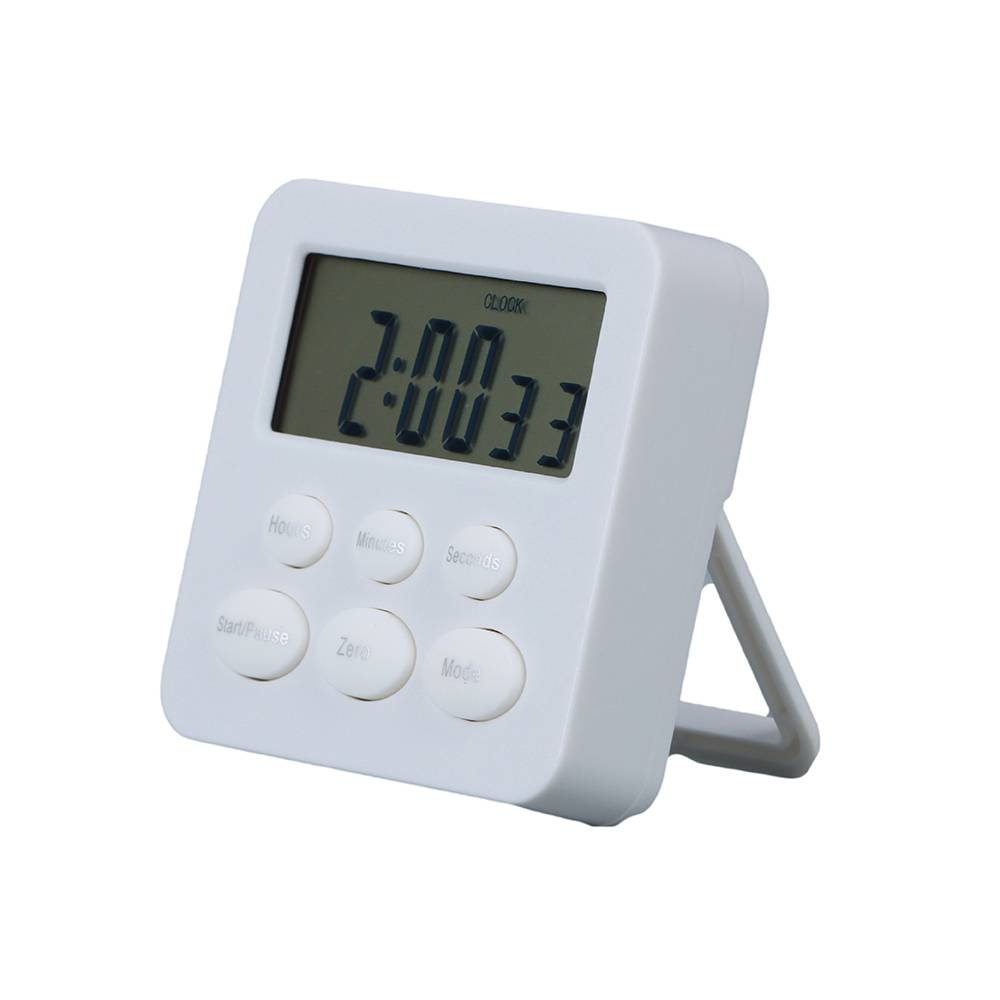 Miniso reloj despertador digital blanco (1 pieza)
