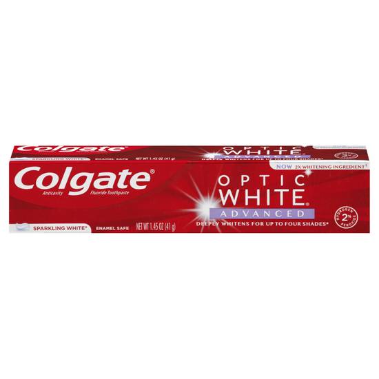 Colgate Optic White Advanced Whitening Fluoride Toothpaste