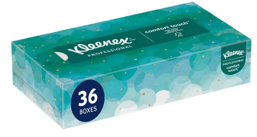 Kleenex Tissue Flat Box 160CT (3 Units)