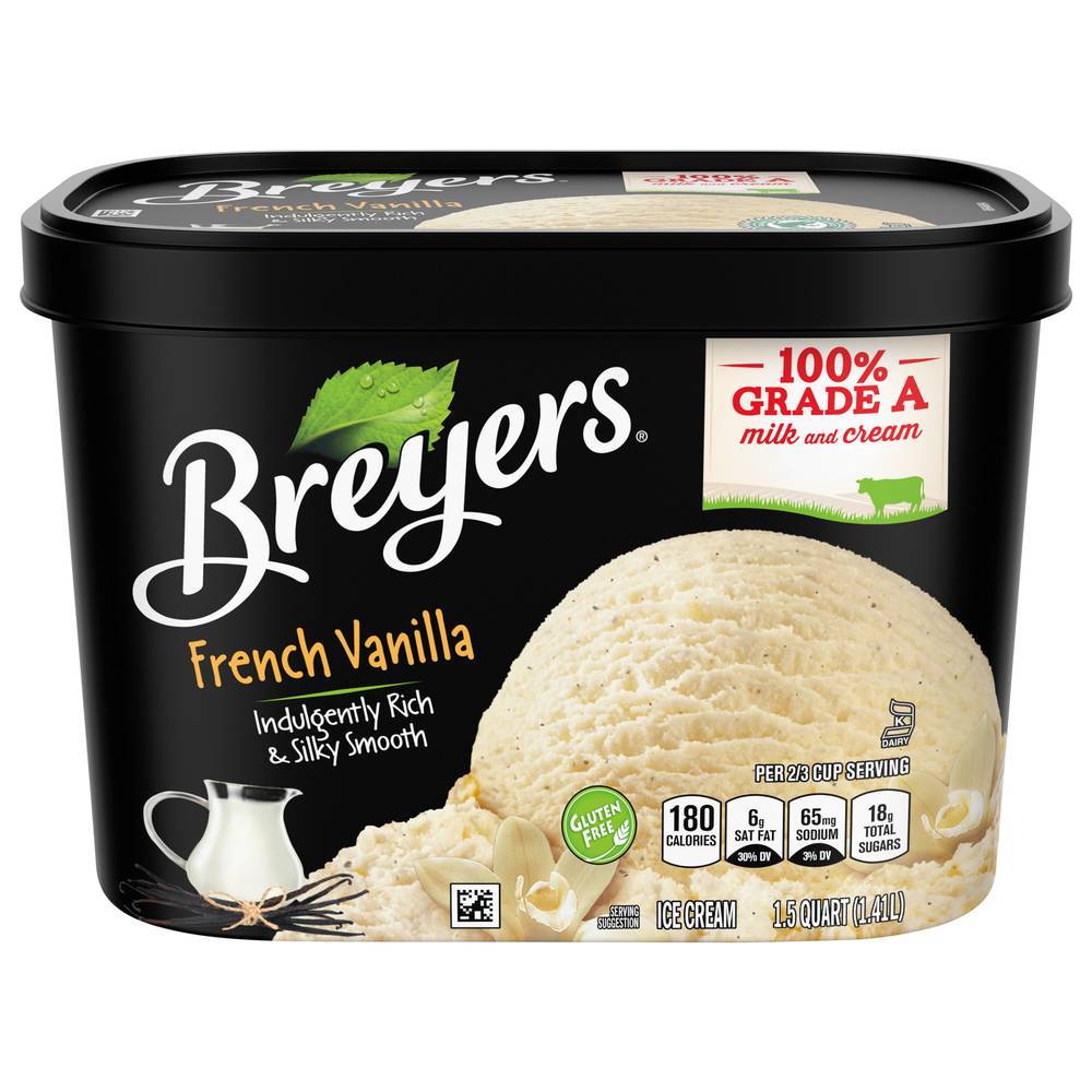 Breyers Classics French Vanilla Ice Cream (1.5 qt)