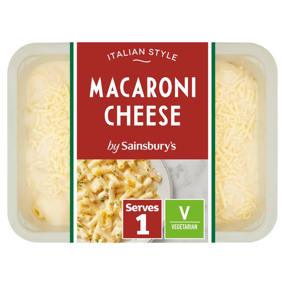 Sainbury's Macaroni Cheese Ready Meal For 1 400g