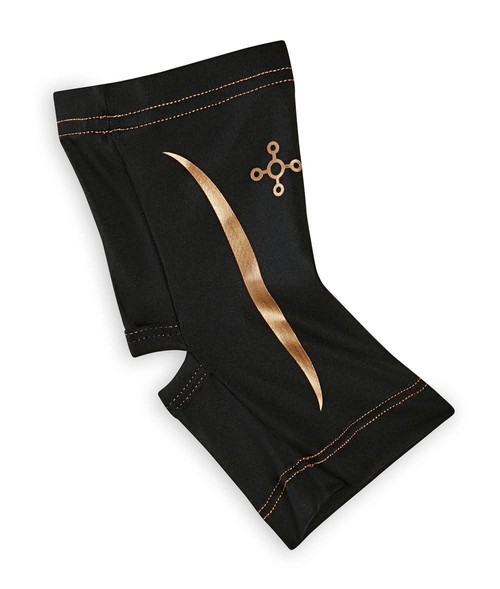 Tommie Copper Sport Compression Ankle Support Sleeve, L-XL, Black