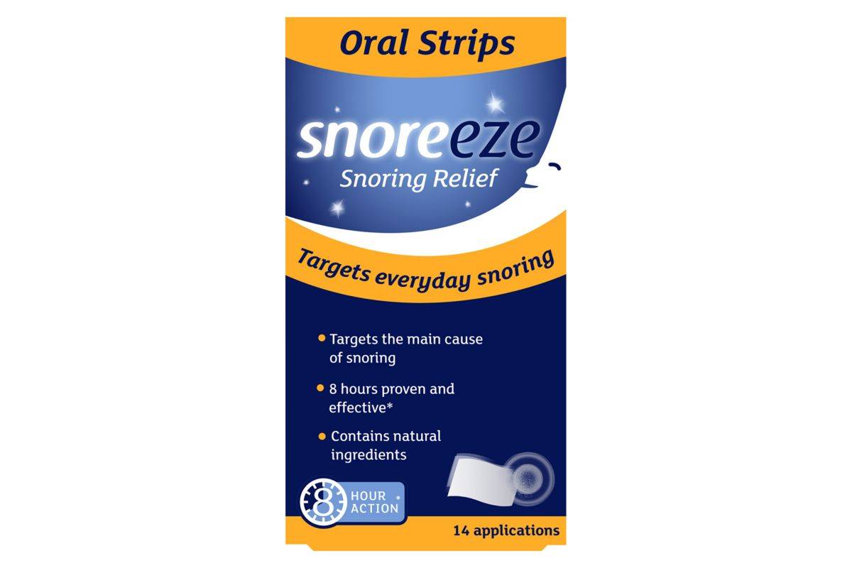 Snoreeze Snoring Relief Oral Strips (14 pack)