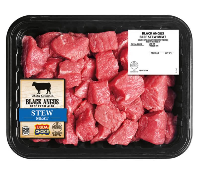 USDA Choice Black Angus Beef Stew Meat