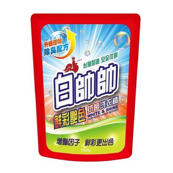 白帥帥洗衣精(鮮彩艷色(補充1650gm#4710186263040