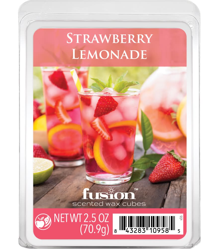 Fusion Strawberry Lemonade Scented Wax Cubes (2.5 oz)