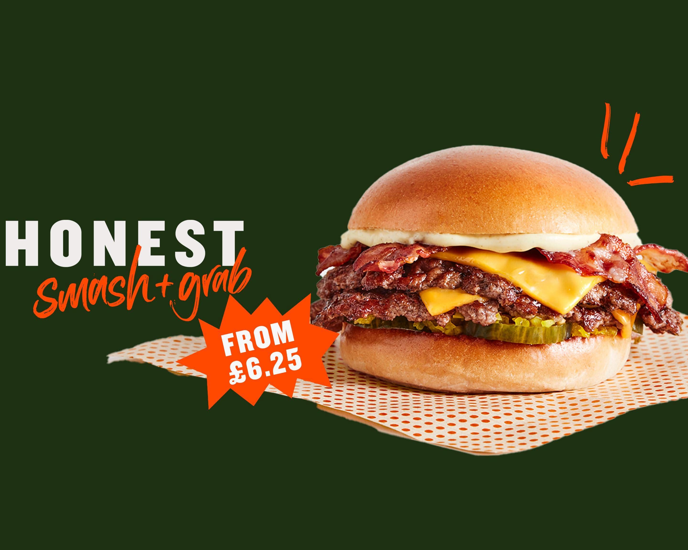 Honest Burgers (Bristol Cabot Circus) Menu - Takeaway in South West, UK ...