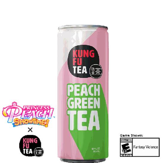 Peach Green Tea Can