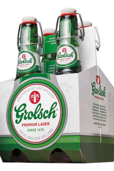 Grolsch Premium Lager (4x 16oz bottles)