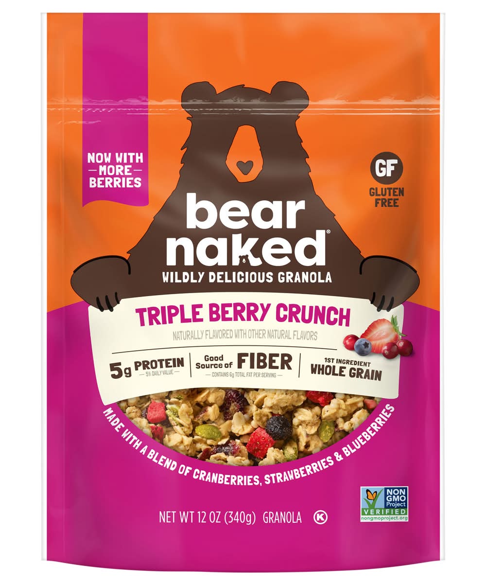 Bear Naked Granola, Triple Berry Crunch (12 oz)
