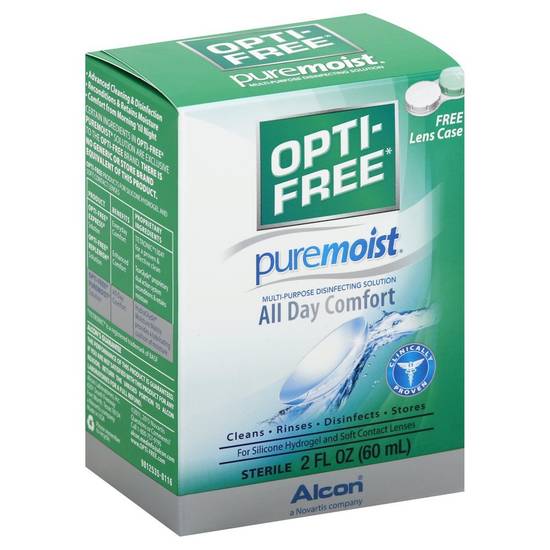 Opti-Free Puremoist Multipurpose Disinfecting Solution