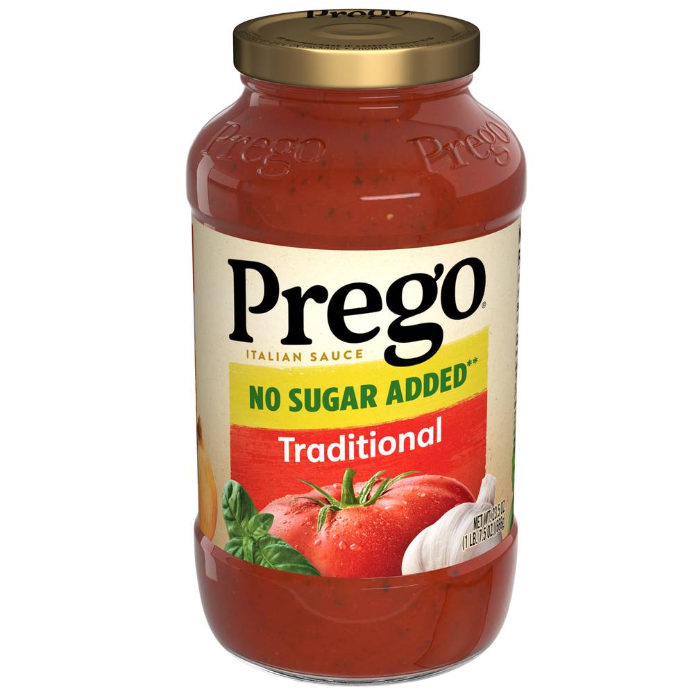 Prego No Sugar Added Traditional Italian Sauce