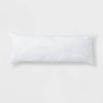 Room Essentials Body Pillow, 52 in, White
