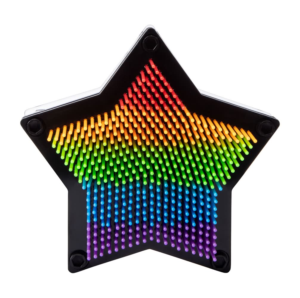 Shaped Pin Art Star