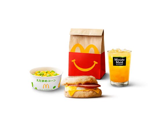 エッグマックマフ ィン ハッピーセット Egg McMuffin Happy Set