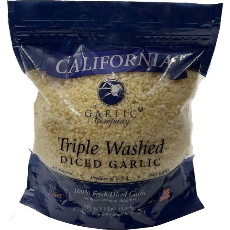 The Garlic Company California Diced Garlic (18 lbs, 6 ct)